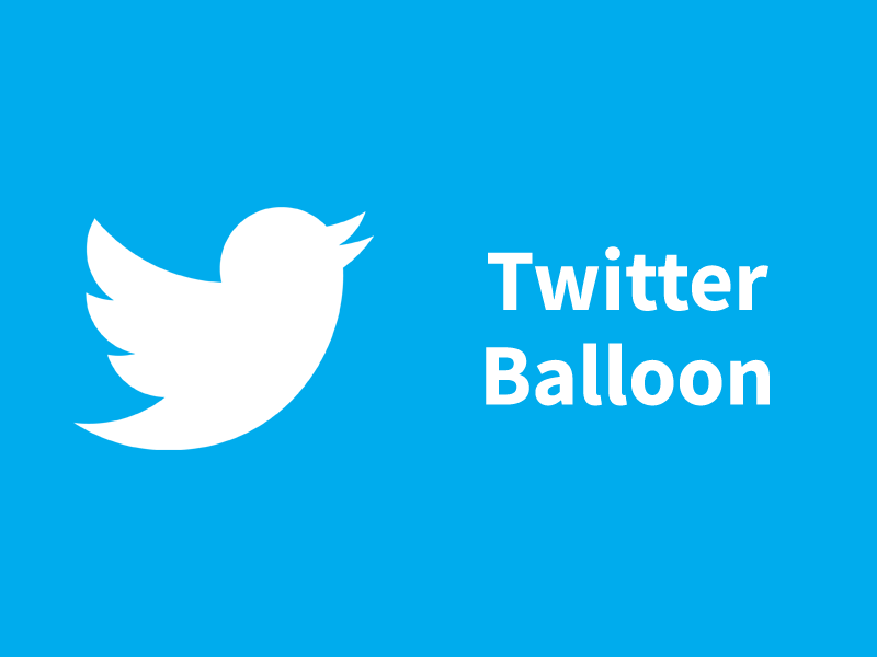 Twitter Ballon