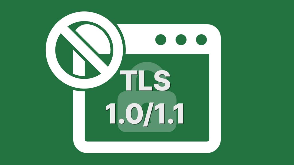 TLS1.0/1.1